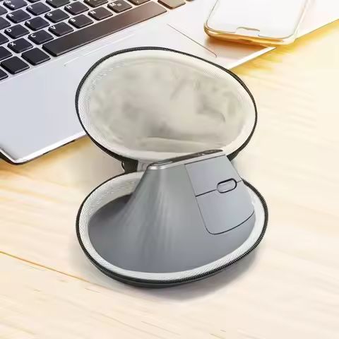 Portable Mouse Carrying Case with Lanyard Hard Shell Gaming Mice Box Durable Shockproof for Logitech