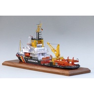 1:250 GermanyMellum coast guard pollution monitoring ship paper model ship model handmade DIY