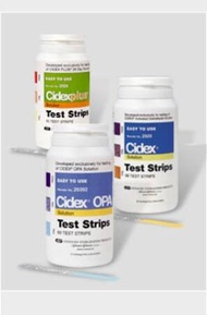 Cidex OPA Concentration Indicator Pad 60 Test Strips Bottle Single Use, 20392 - One Bottle