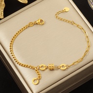 New Style High-value Fashionable All-match Small Waist Bracelet Women Simple Light Luxury Niche Desi