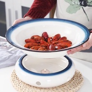 小龍蝦碗超大專用保溫蠟燭加熱爐餐具創意商用水煮魚碗盆大號湯碗