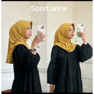 READY Hijab sport by arina plain marisa sport hijab/ sports hijab/ simple hijab/ casual hijab/ insta
