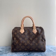 LV 花紋Speedy25手提波士頓包