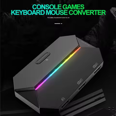 G6L Wired Keyboard Mouse Converter Adapter for Xbox One PS3 Game Console