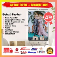 PHOTO PRINTING + 4R SIZE MDF FRAME | WALL DECORATIONS