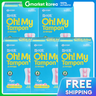 White Oh My Tampon Regular 10+2 Count X 5 Packs