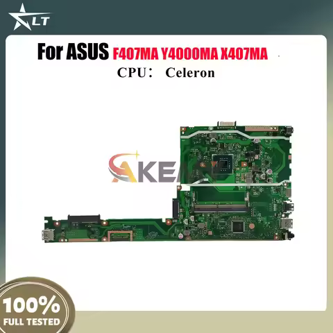 X407MA Laptop Motherboard For ASUS VivoBook Y4000MA X407MA F407MA X407M Notebook Mainboard With Cele