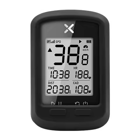 XOSS Accessories for G Plus, G2 Plus, NAV Bike Computer Heart Rate Monitor, Case, chest strap and ch