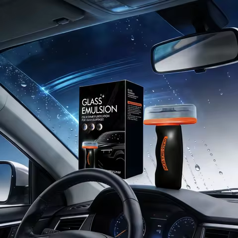 Glass Emulsion Oil Film Car Windshield Cleaner Auto Glass Oil Film Remover Hydrophobic Coating Handh