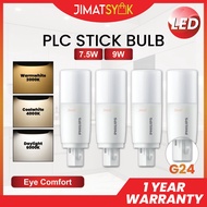 PHILIPS PLC G24 LED Stick Bulb 7.5W 9W Daylight Coolwhite Warmwhite LED Light Bulb Mentol Lampu