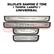 2-TONE SIDE SILL PLATE WITHOUT UNIVERSAL LIGHT - AUTOBOY TRD SPORTIVO