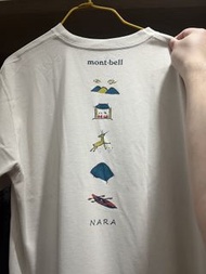 Mont-bell wickron 奈良限定 T恤