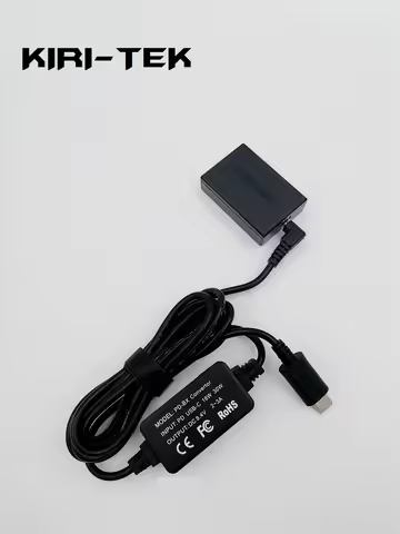 USB-C PD Convertor TO LP E17 LPE17 ACK-E17 DR-E17 Dummy Battery&DC Power Bank for Canon EOS M3 M5 M6