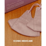 Iconic Medicare [Adult] 3D Duckbill 4-Ply Rose Pink Medical Face Mask (20pcs)
