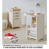 Instock - Baby Toddles Changing Table Cabinet Diaper Storage Cloths Cabinet Space Saver Diaper Changing Station Storage