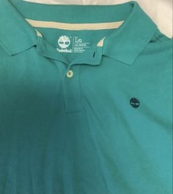 Timberland 綠色短袖 Polo 恤 L碼