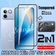Honor Win RT 5G 2025 2IN1 Full Screen Protector Tempered Glass For Honor Win 5G HONOR WIN RT Honor W
