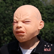 CRYING BABY mask for boys to dress up as Halloween costumes, similar to the GERMAN character on the 