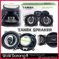 TB TANBX GERMAN TB-1042 4" / TB-1342 5” / TB-1642 6" / TB-6942 6"X9" 3-WAY Car Speaker System Bass C