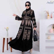 Abaya Hitam Turkey - Gamis Syari