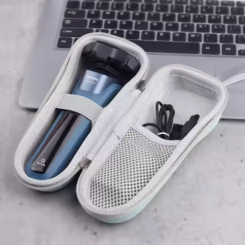 Shaver Storage Bags for Philips Series S5000/6000/7000/9000 FT618 HQ7380 PT731 RQ526 for Braun Men's