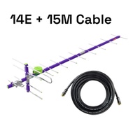 Antenna Thaisat 14E + Cable
