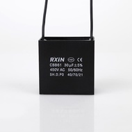 RXIN CBB61 30UF Motor starting Capacitor 30UF 450VAC Fan Capacitor