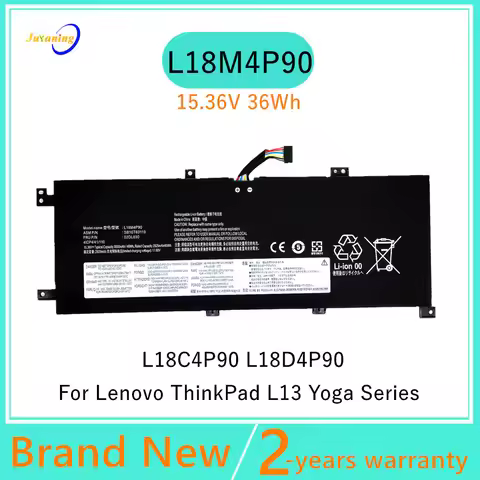 L18M4P90 Laptop battery For Lenovo ThinkPad L13 Yoga (2019) Gen 2 (2020) Series L18C4P90 L18D4P90 15