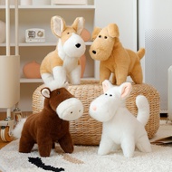 Mainan haiwan peliharaan yang comel dan harum: anak anjing, kuda poni, golden retriever, panda, patu