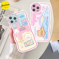 Case Wave Motif (GW08) For 0PP0 Softcase Wave - Softcsae Lucu - Wave Case - Case HP