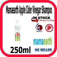 (SG Seller) Mamaearth Apple Cider Vinegar Shampoo with Organic Apple Cider Vinegar &amp; Biotin - 250ml