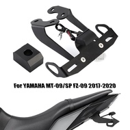 For YAMAHA MT-09/SP FZ-09 2017-2020 Motorcycle License Plate Holder LED Light Tail Tidy Fender Eliminator MT09 2018 FZ09 MT 09