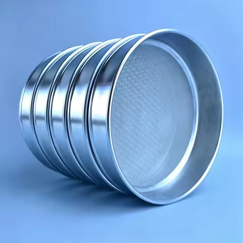 Dia 20cm From 2mesh To 28mesh Stainless Steel Net Chroming Body Test Sieve Standard Test Sieve Labor
