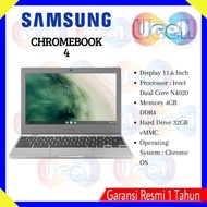 Samsung Chromebook 4 Laptop 11.6" 4GB 32GB - Garansi Resmi