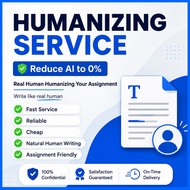 [AI Text Humanizer] | Humanize Assignment | Natural English Rewriting Service