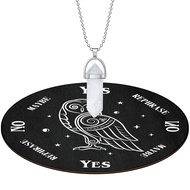 Wooden Pendulum Board Dowsing Divination Metaphysical Message Board Wooden Carven Board Witchcraft S