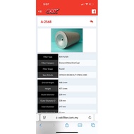 Random Brand Hitachi EX300 Hino SG Air Filter A-2568 A-6415 17801-2480