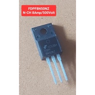 FDPF8N50NZ Mosfet N-CH 8Amp/500Volt