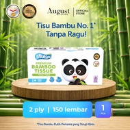 Miuthiss Bamboo Tissue 150 Sheets 2-Ply/ Bamboo Tissue/ Facial Tissue/ White Tissue/
