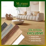 Murano Vinyl Flooring Lantai Vinyl Vinyl Floor Vinyl Floor Sticker Kayu Self-adhesive Floor Tiles 地板