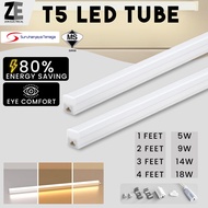 [SIRIM] Premium SOVER 3 Colour LED T5 Tube Light Lamp Bulb Set Celling Light Energy saving Long Tube