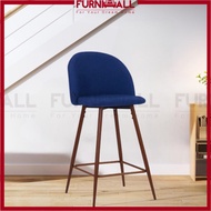 Furnimall Nordic Island Chair Bar Chair Eames chair Cushion Bar Stool High Backrest barstool 吧台椅