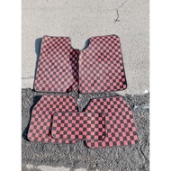 Imported Thai style dice motif car carpet / jdm style