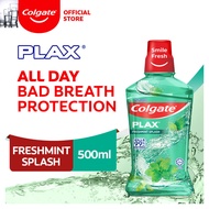 Colgate Plax Antibacterial Mouthwash Freshmint No-Alcohol Long-Lasting Freshness 500ml