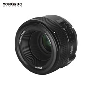 YONGNUO YN50mm F1.8 AF Lens 1:1.8 Standard Prime Lens Large Aperture Auto/Manual Focus for Nikon DSLR Cameras