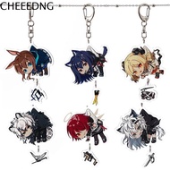 CHEEEDNG น่ารักค่ะ ผู้หญิง จี้ห้อยกระเป๋า อมิยะ Llaveros Silverash พวงกุญแจอะคริลิค พวงกุญแจเกม arkn