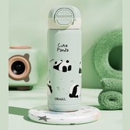 Oball Tumbler Stainless Steel SUS316 480ML Thermos Cup Double Straw BOUNCE Lock 4 Cute Characters