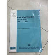 (Used) Cheap cheap selling‼️Partnership Act 1961 (Act 135)