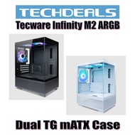 Tecware Infinity M2 ARGB Dual TG mATX Case
