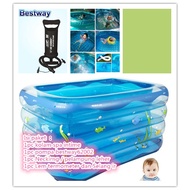 Blue Square Intime Baby Spa Pool / Baby Spa Pool / Children's Swimming Pool